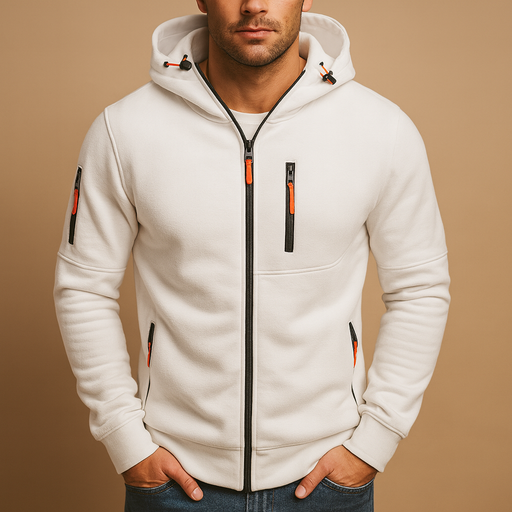 Villento | Heren Hoodie met Rits | Comfortabel en veelzijdig