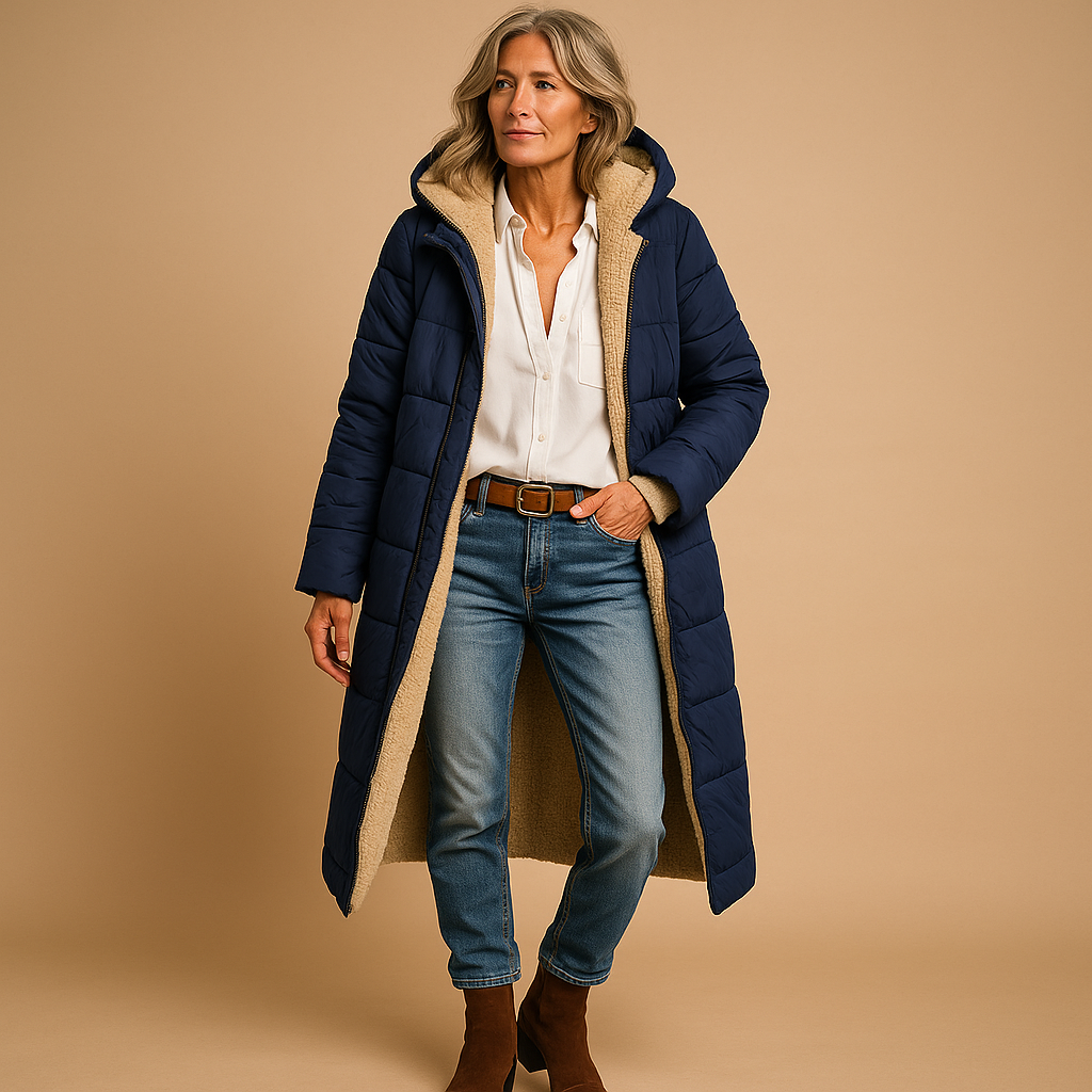 Villento | Dames Lange Winterjas | Elegante jas met warmte en stijl