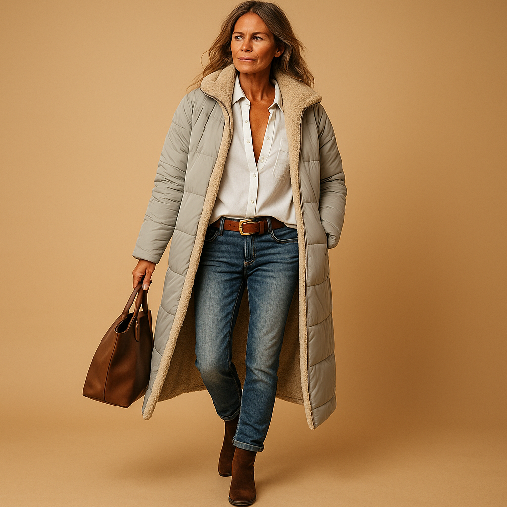 Villento | Dames Lange Winterjas | Elegante jas met warmte en stijl