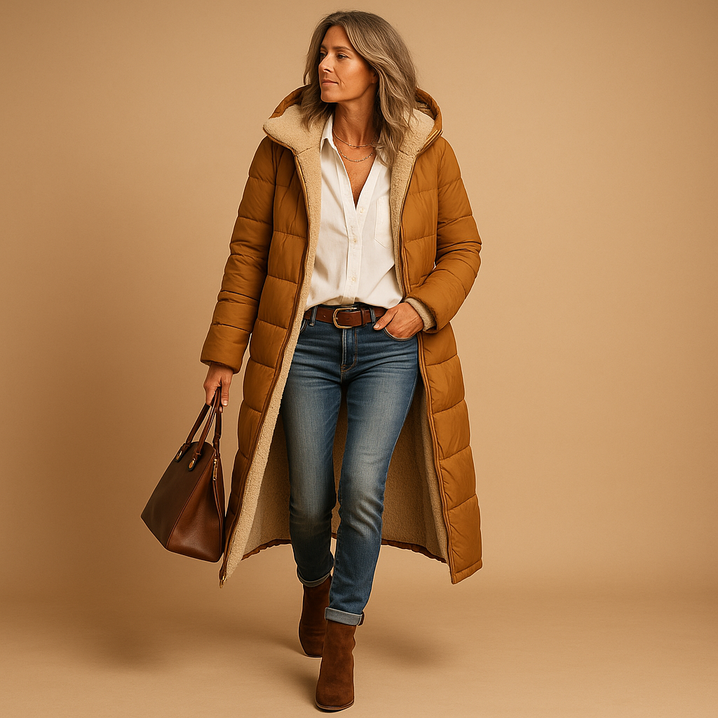 Villento | Dames Lange Winterjas | Elegante jas met warmte en stijl