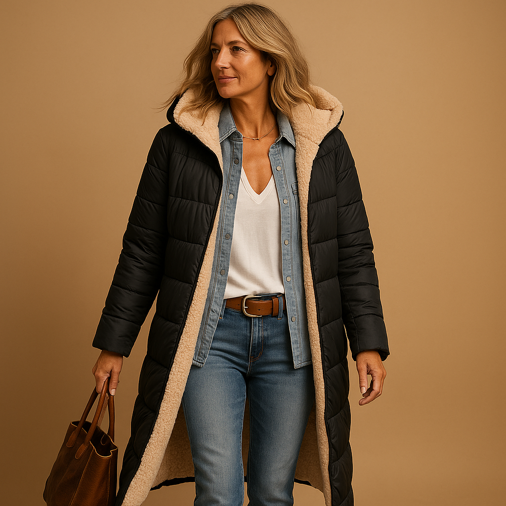 Villento | Dames Lange Winterjas | Elegante jas met warmte en stijl