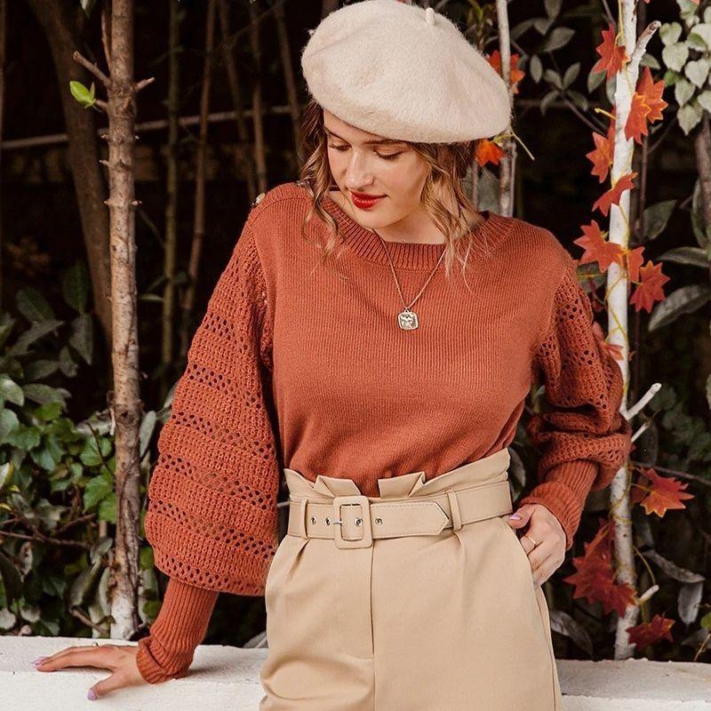 Villento | Dames V-Hals Trui | Licht en stijlvol met subtiele details